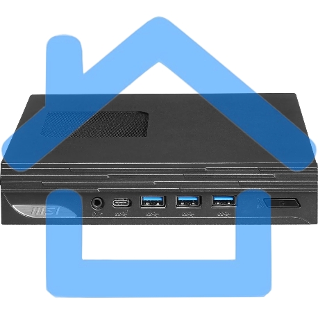 Неттоп MSI Pro DP10 12M-226XRU, Intel Core i5 1235U, DDR4 16ГБ, 512ГБ(SSD), Intel Iris Xe, noOS, черный (9s6-b0a621-226)-5