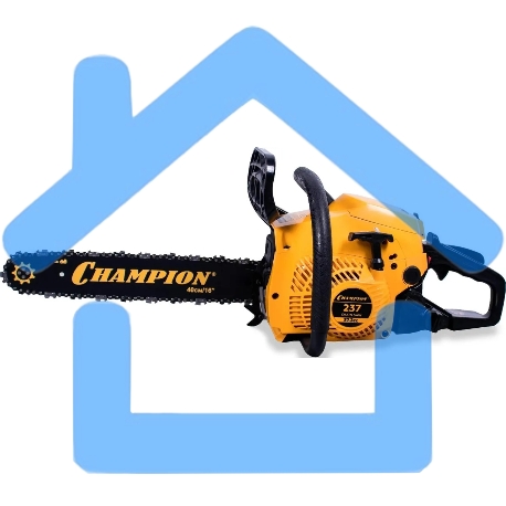 Бензопила CHAMPION 237-16''-3/8-1.3-56 1.5кВт легкий старт 4.7кг-6