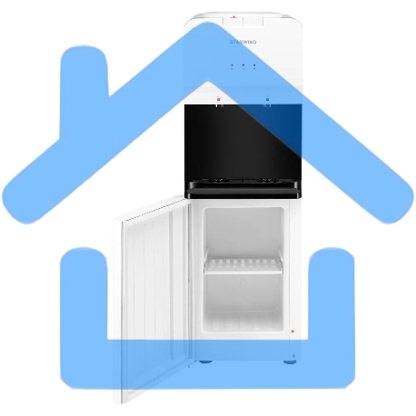 Кулер Starwind SW-1005EW напольный электронный белый-12