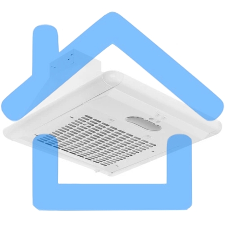 Вытяжка каминная Elikor Сатурн 50П-180-В1Л белый, 49 см, 180 куб. м/ч, 48 дБ