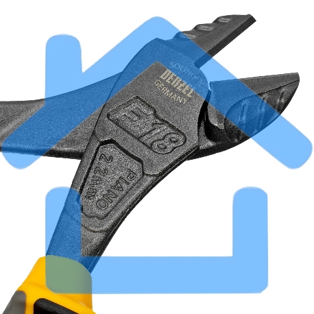 Бокорезы усиленные Denzel 180 мм, трехкомпонентные рукоятки-6