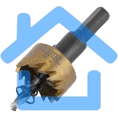 Коронка по металлу Denzel HSS, 25 мм, нитридтитановое покрытие