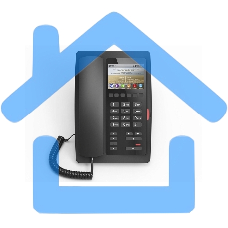 Телефон IP Fanvil H5 черный-1