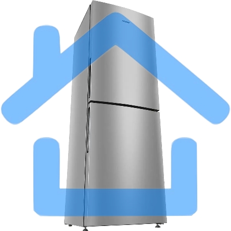 Холодильник Atlant ХМ-4619-181 серебристый двухкамерный 182/119л морозилка снизу-1