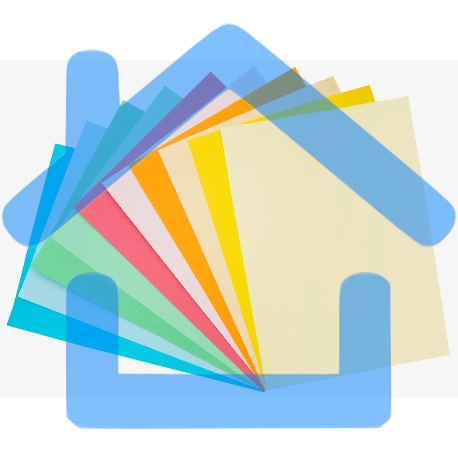 Бумага цветная Silwerhof ассорти тонир. 10л. 10цв. A4 Умная черепаха 80г/м2 1диз. папка-1