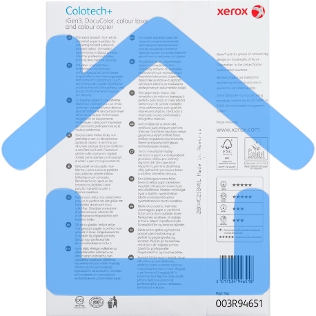 Бумага Xerox Color Copy 120 A4 250л. кратно 7шт. см. 003R94651-1