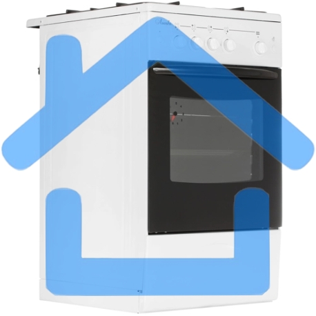 Плита газовая Лысьва ГП 400 МС СТ-2у белый, конфорок 4 газовых, духовка 57 л, 50 см x 84 см x 60 см