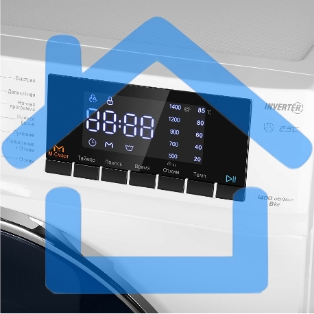 Стиральная машина Maunfeld MFWM148WH02 белый, загрузка фронтальная 8 кг, 1400 об/мин., класс: А+++-27