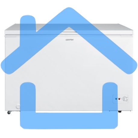 Морозильный ларь Centek CT-1766, белый, 338 л, 1 камера