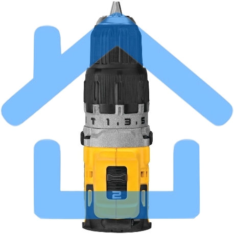 Дрель-шуруповерт DeWalt DCD706D2, Аккумуляторная, 18В, 2 АКБ, Ударная, Кейс-2