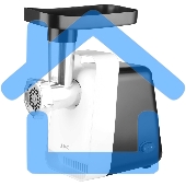 Мясорубка JVC JK-MG123 2000 Вт, белый с черным