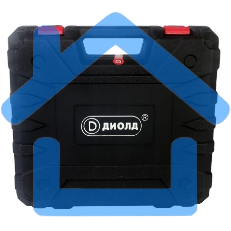 Дрель-шуруповерт ДИОЛД ДЭА-12 ЛИ-08, Аккумуляторная, 12В, 2 АКБ, Кейс-2