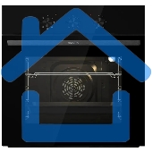 Духовой шкаф электрический Gorenje BO6725E02NBG черный