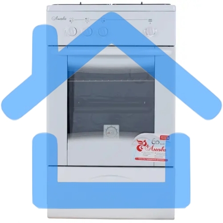 Плита газовая Лысьва ГП 300 МС СТ-2у белый, конфорок 3 газовых, духовка 57 л, 50 см x 84 см x 60 см