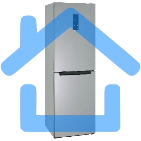 Холодильник Бирюса Б-M940NF металлик двухкамерный 210/130л морозилка снизу, No Frost-4