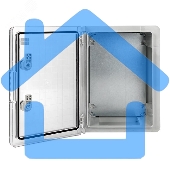 Бокс пластиковый с монтажной платой прозр. дверь EKF PROxima PBT65MP005 500х350х190 мм IP65