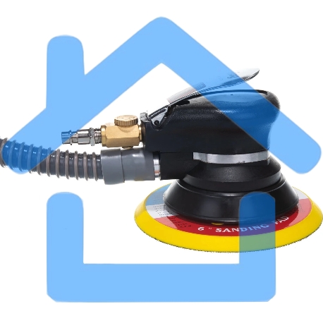 Пневмошлифмашина орбитальная SR150CV с пылеотводом c набором (140л/м_9000об_мин_6.3бар_150мм) 100182-1