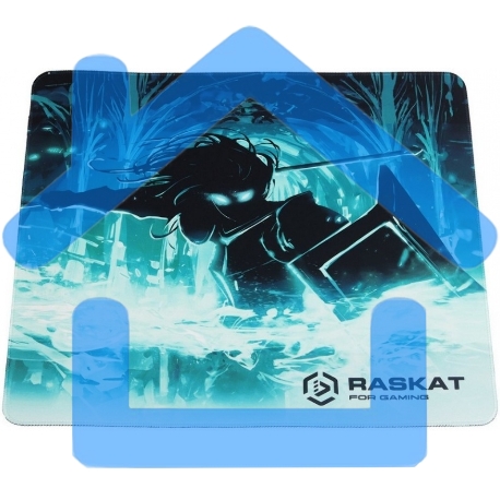 Коврик для мышки Raskat Paladin IP - M (450*400*3мм, резина+ткань, прошитый край)