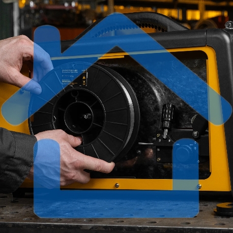 Порошковая проволока Denzel Е71TGS, диам. 1 мм, 4,5 кг, диам. катушки D200-2