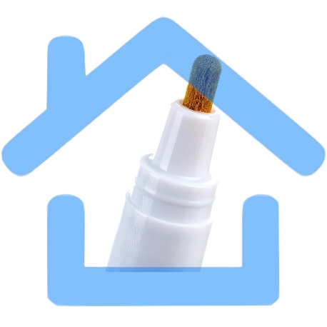 Маркер-краска INDUSTRIAL белая, 4мм, MunHwa, нитро-основа-1