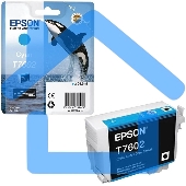 Картридж струйный EPSON C13T76024010 голубой (26 мл) для SC-P600