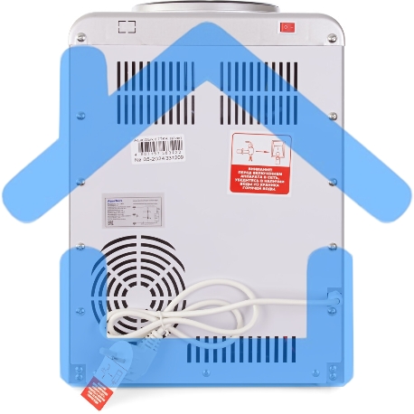 Кулер Aqua Work 0.7-TKR настольный серебристый-4