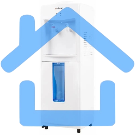 Кулер для воды Hotfrost V118F напольный, внутренний трубчатый, 