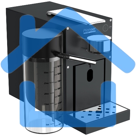 Кофемашина капсульная Pioneer CMA022 черный, исп. кофе - капсулы Nespresso, 1 л, 1400 Вт, 20 Бар