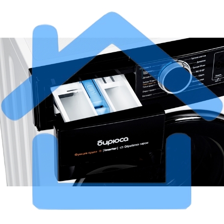 Стиральная машина Бирюса WMD-MX814/15 белая, загрузка фронтальная 8кг, 1400 об/мин., класс: A-7