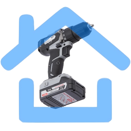 Дрель-шуруповерт ИНТЕРСКОЛ ДА-13/18ВК, Аккумуляторный, 18В, 2 АКБ, Кейс-5