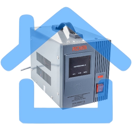 Стабилизатор напряжения Ресанта АСН-2000/1-Ц электронный однофазный серый