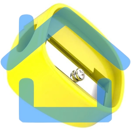 Точилка для карандашей ручная Deli ER00803 U-touch, 1 отверстие, пластик, ассорти, туба-1