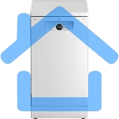 Посудомоечная машина Beko BDFS26130WA, белая, 44.8 см, 11 компл., 46 дБ, класс A