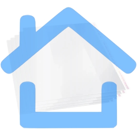 Обложка Silwerhof Монстрики, с липким слоем (набор 5шт), полипропилен, 70мкм, гладкая, прозрачная, 240х380мм-2