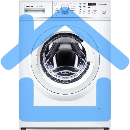 Стиральная машина Atlant СМА 70С105-00 белый, загрузка фронтальная 7 кг, 1000 об/мин., класс: А+++-5