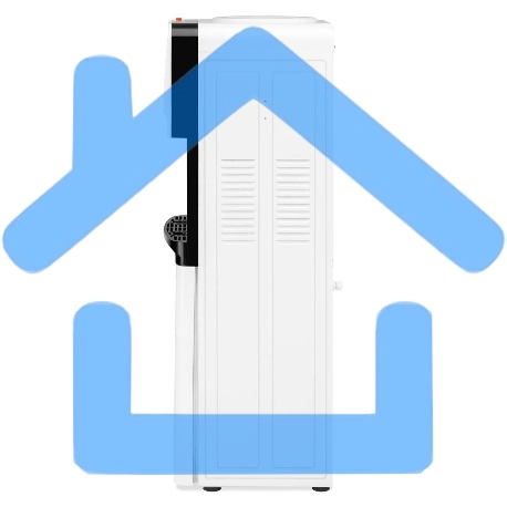 Кулер Starwind SW-1005EW напольный электронный белый-10