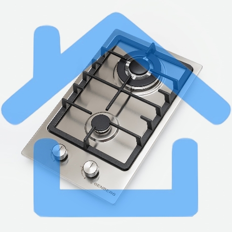 Газовая варочная поверхность GENBERG G3012-STGIK