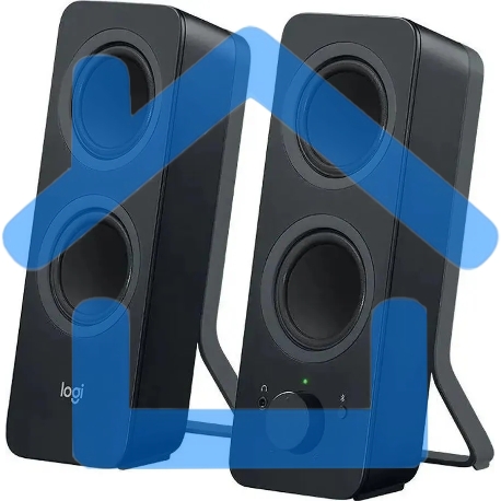 Колонки Logitech Z207 Speaker System Bluetooth черный
