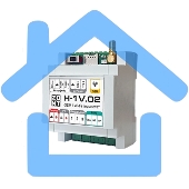 Контроллер ZONT H-1V.02 отопительный GSM / Wi-Fi