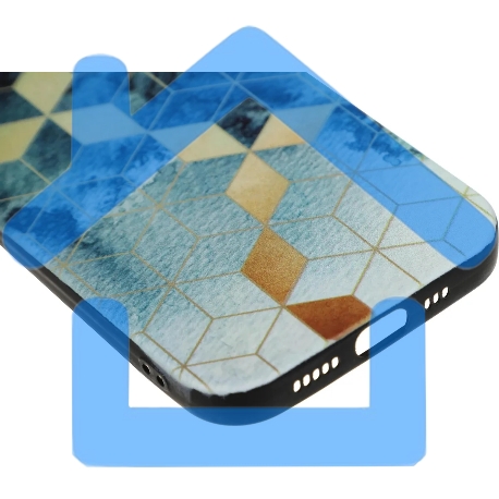 Чехол (клип-кейс) Gresso Meridian, для iPhone 13, синий gr17aaae8889-2