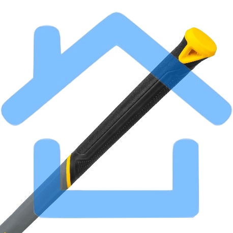 Кувалда с клиновидным бойком Denzel 3,6 кг, фибергласовая рукоятка c TPR-5