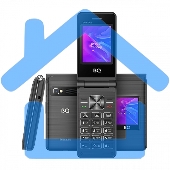 Мобильный телефон BQ 2412 Shell Duo черный MTK 6261 D