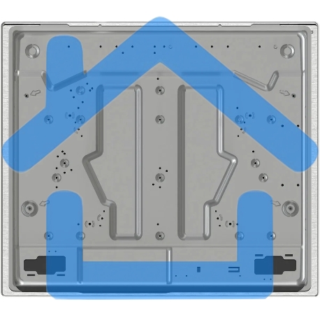 Встраиваемая газовая панель Gorenje GW641EBX-1