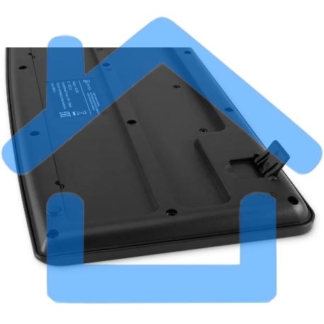 Клавиатура Oklick K225W (1875232) USB, Радиоканал, черный-2