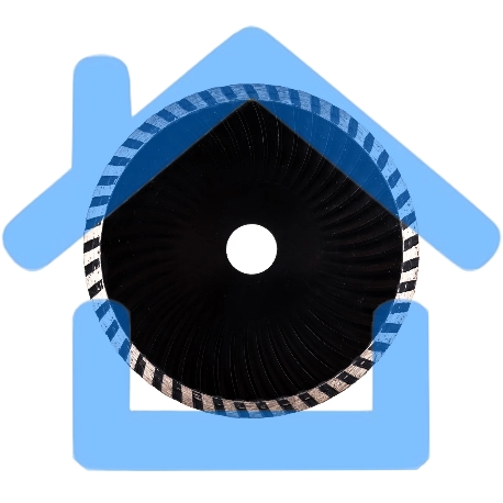 Диск алмазный отрезной Turbo, 150 х 22,2 мм, сухая резка Sparta-1