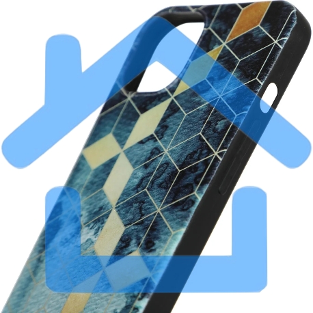 Чехол (клип-кейс) Gresso Meridian, для iPhone 13, синий gr17aaae8889-4