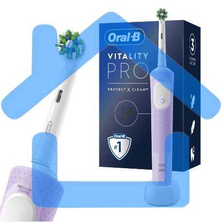 Зубная щетка электрическая Oral-B Vitality Pro 80816924 лиловый-2