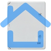 Бокс пластиковый с монтажной платой EKF PROxima PB65MP007 500х400х240 мм IP65