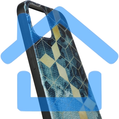 Чехол (клип-кейс) Gresso Meridian, для iPhone 13, синий gr17aaae8889-5