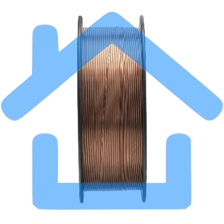 Омедненная проволока Denzel ER70S-6, диам. 1 мм, 15 кг, диам. катушки D300-5